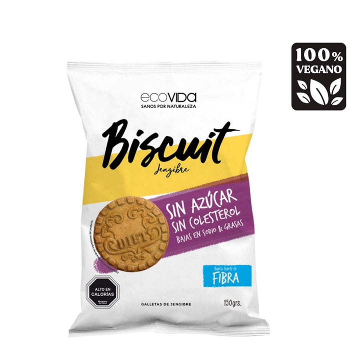Galletas Biscuits Jengibre 150 g - Ecovida