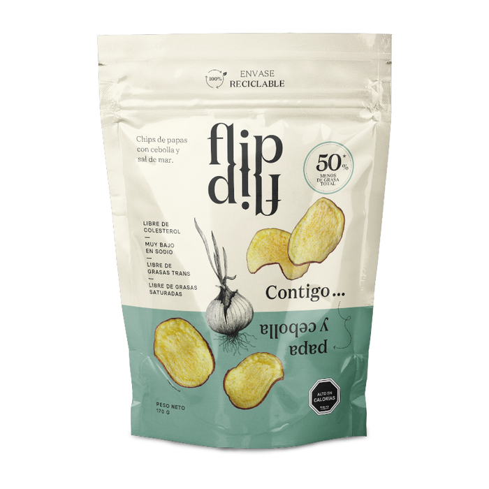 Chips de Papas con Cebolla 170 g - Flip