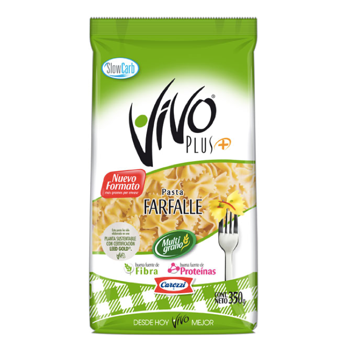 Pasta Farfalle VIVO 350 g - Carozzi