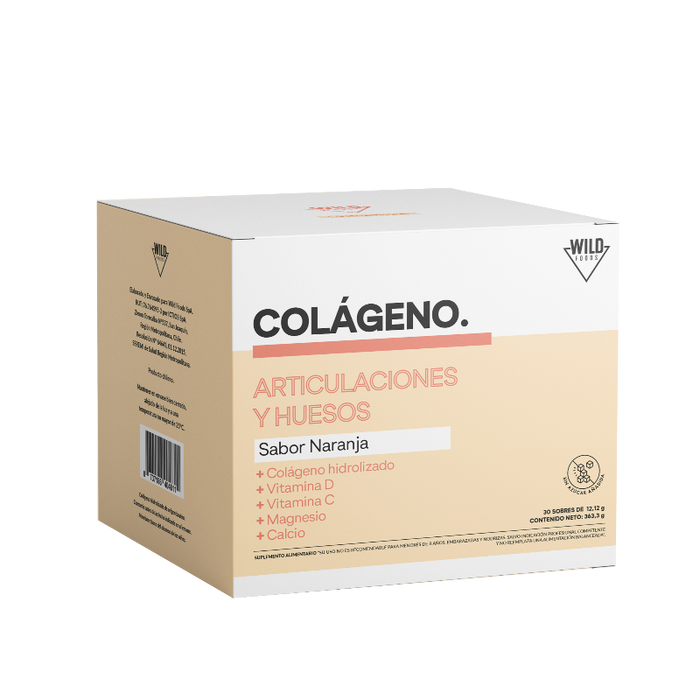 Colágeno Hidrolizado Ósteoarticular Naranja 30 sobres - WildFoods