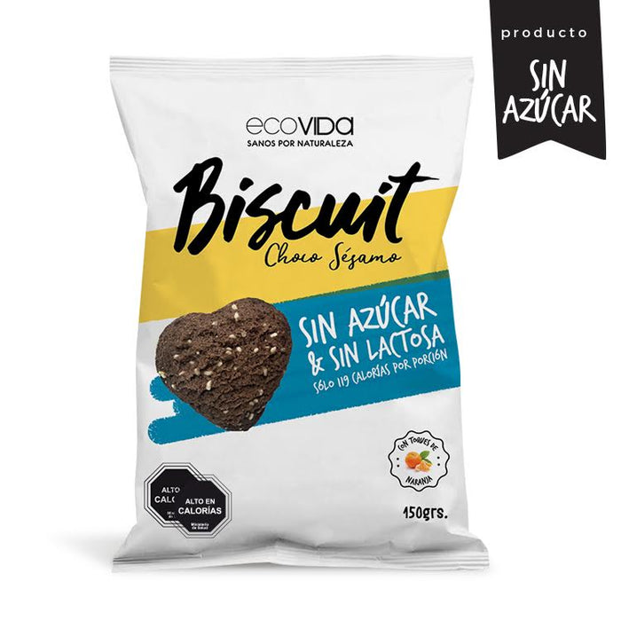 Galletas Biscuit Choco Sésamo 150 g - Ecovida
