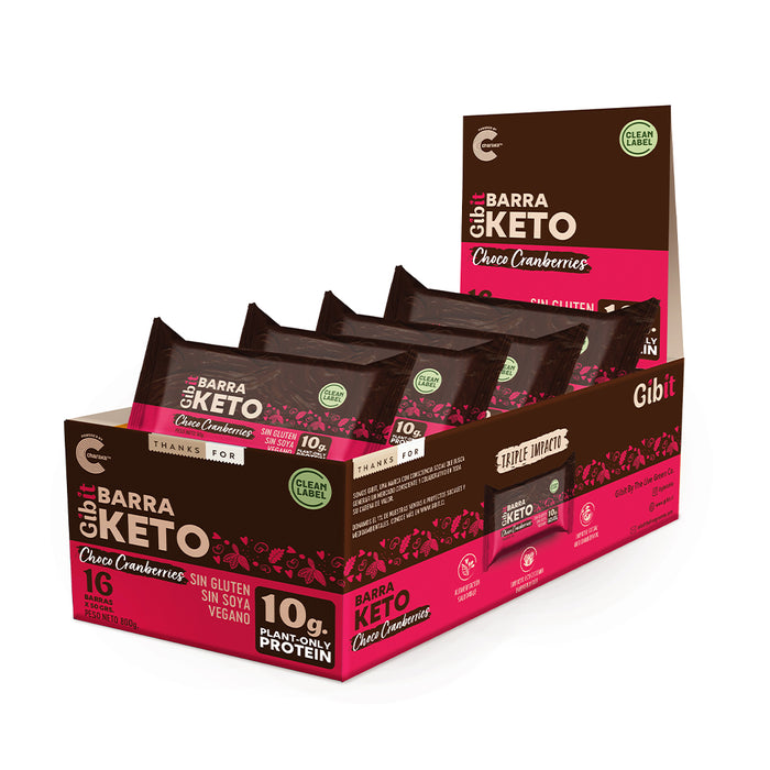 Barra Proteica Choco Keto 45 g (16 un) - Gibit