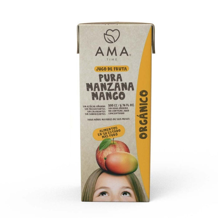 Jugo Manzana Mango Orgánico 200 ml - AMA