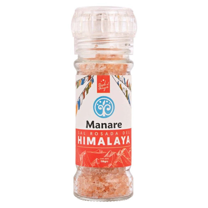 Molinillo con Sal Rosada del Himalaya 110 g - Manare